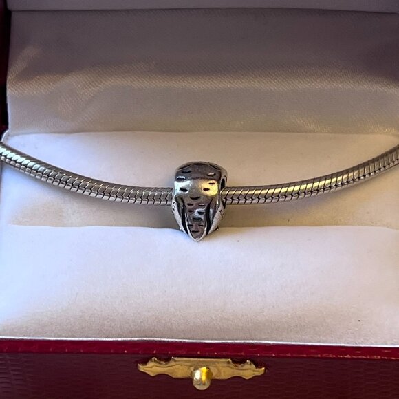 Retired Pandora .925 Sterling Silver Owl Charm - Picture 6 of 7